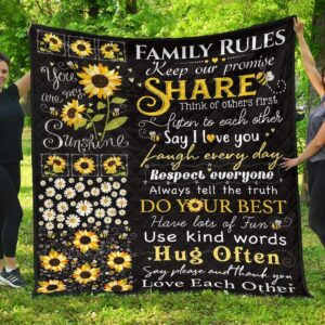 Quilt  Family Rules  Quilt